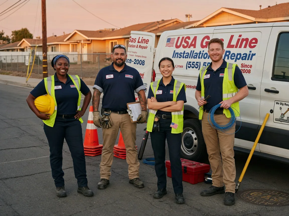 Gas Line Installation company in Friendsville, PA